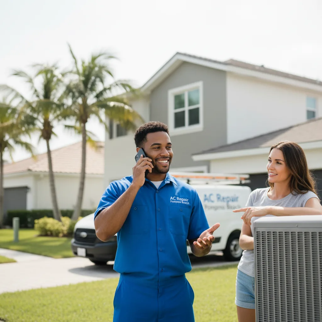 AC Repair Pompano Beach customer support in Bellevue